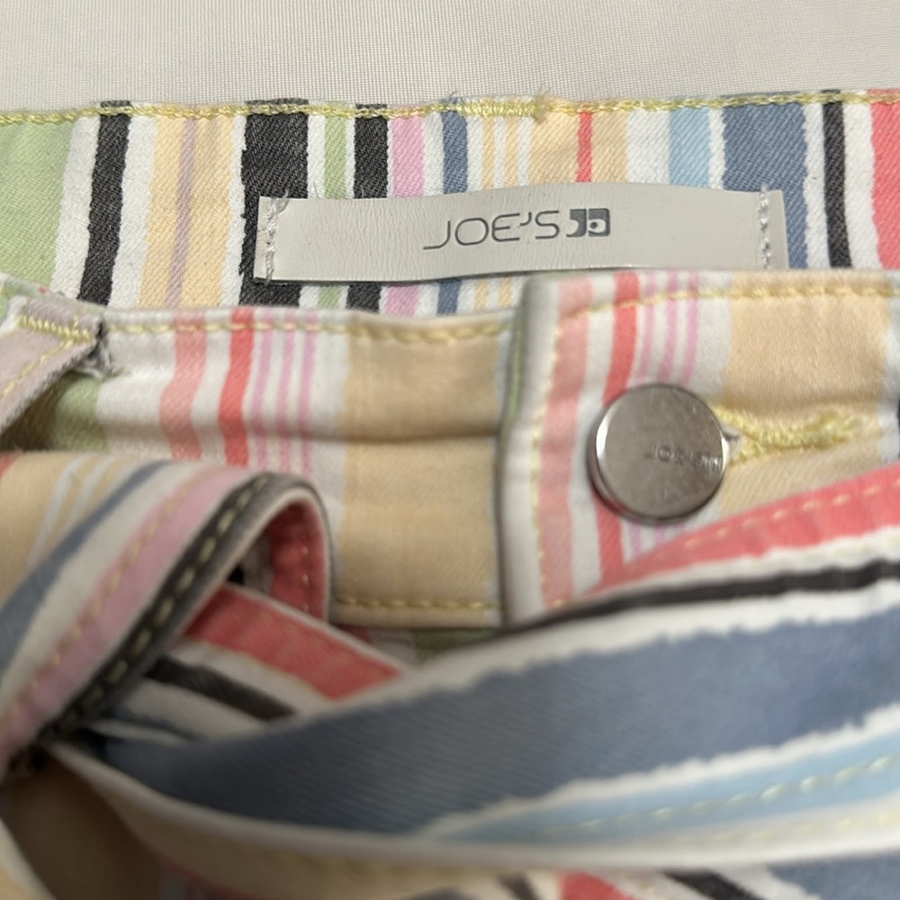 Multicolored striped Joe’s jeans - Picture 2 of 3